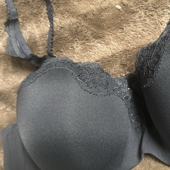 NWT LE MYSTERE Dream Tisha Lace Bra # 965 Black Sz 44B - Picture 2 of 6